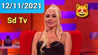 FULL Graham Norton Show 12/11/2021 Lady Gaga, Adam Driver, Nadiya Hussain, Josh Gad, Sir Rod Stewart