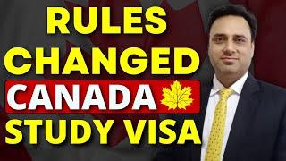 New Rules for Canada Study Visa 2024 | Major Changes to Visa and Work Permits