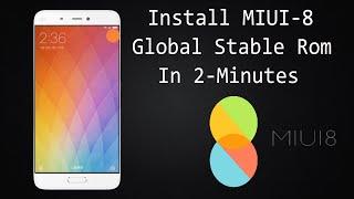 Install MIUI-8 Global Stable Rom ( Mi Max, Mi Note, Mi4i, Redmi 1s, Redmi Note 4G/3G, Redmi 2)