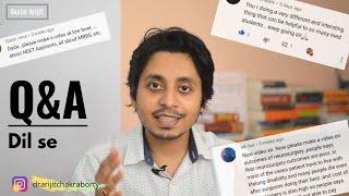 Baat Indian Doctor ki | YouTube first month Q&A | Doctor Arijit