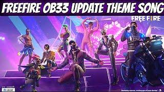 Garena Freefire Ob33 Update Theme Song  || Free Fire X BTS || New Ob33 Loading Screen Theme Song