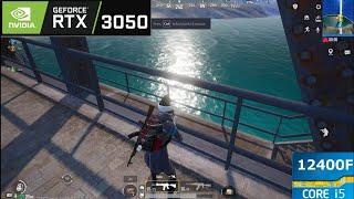 PUBG MOBILE RTX 3050 8 GB i5 12400f ULTRA 2K HDR SETTING TEST