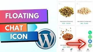 How to add floating chat Icon on WordPress website