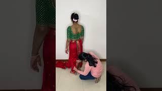 Sahavari chi Bramhani Nauvari️ #nauvarisaree #sareedraping #saree #sareetutorial #makeupartist #new