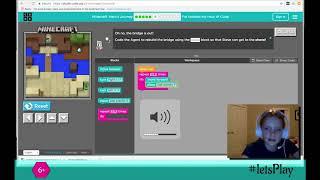 Parker Plays the Minecraft Hour of Code on Code.org