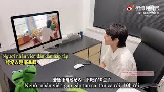 [Vietsub] tới giờ tan ca mà Vương Thụy Xương vẫn năn nỉ chờ cày hết “Thượng Nguồn Nước Mắt” rồi về