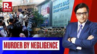 How Many More Innocent Lives Will Delhi Govt's Blame Game Claim? Asks Arnab On The Debate