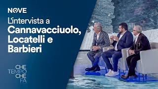 L'intervista a Cannavacciuolo, Barbieri e Locatelli | Che tempo che fa