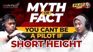 MINIMUM HEIGHT TO BECOME A PILOT! Wear Glasses problem??