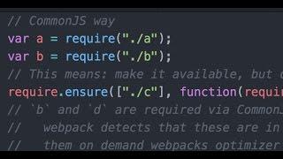 How to use Webpack code splitting - ProgrammingTIL #51 Webpack Video Tutorial Screencast 0008