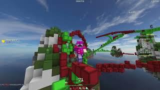 Ranked Bedwars 0 death game against PUGS players (22 winstreak)