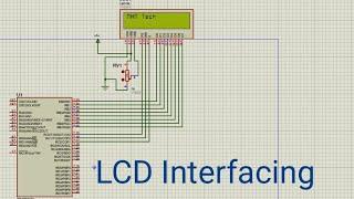 LCD interfacing with PIC Microcontroller using Library | PIC16F877A and MPLABX IDE