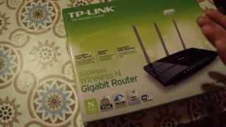 TP-LINK TL-WR1043ND - Unboxing