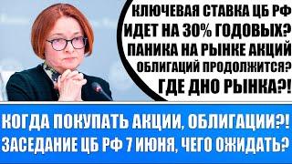 Ключевая ставка Цб Рф будет 30% годовых? Увидим обвал акций, облигаций? Нет! Все намного проще!