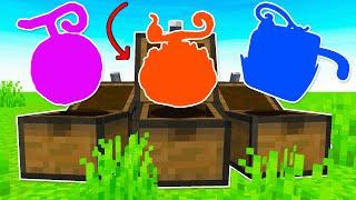 Choose your DEVIL FRUIT in Minecraft Only Knowing its Color!
