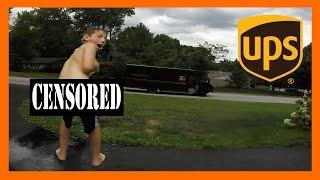 MOONING THE UPS?!