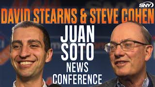 Steve Cohen and David Stearns on how Juan Soto will improve Mets' lineup | SNY