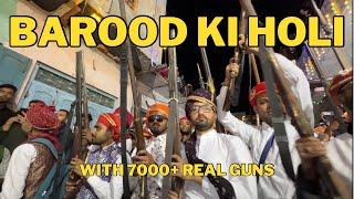 Baroodi Ki Holi | Holi with real Guns | Jamra beej festival Menar 2023