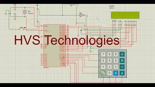 Interfacing of 4x4 keypad and 16x2 LCD with 8051 micro controller