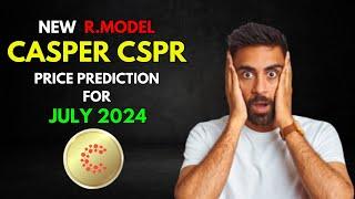 CSPR: R.Model Based CASPER CSPR Price Prediction for JULY 2024