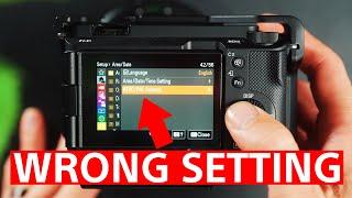 You're filming with the wrong settings- PAL vs NTSC