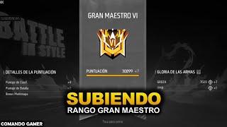 Subiendo a Gran Maestro en Free Fire 