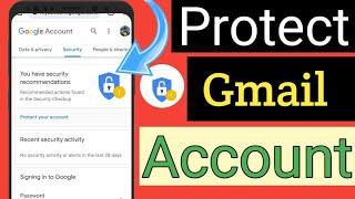 You Have Security Recommendations Security Checkup protect gmail account Technical zia khan