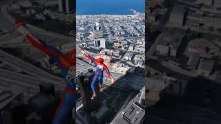 GTA 5 Spiderman Epic Jumps Compilation(GTA V Fails Funny Moments)