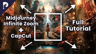 How to Create Midjourney Infinite Zoom Video with CapCut? Step by Step Tutorial
