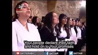 70 thousand Egyptian Christians sing Emmanuel - God is with us