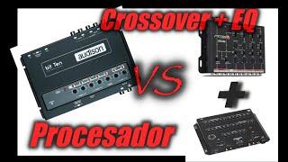 DR AUDIO- PROCESADORES VS EQUALIZADOR + CROSSOVER /COMPARACION /DIFERENCIAS / REVIEW / SPECS