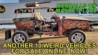 WEIRD VEHICLES WEDNESDAY! 10 Odd Vehicles Selling Online - Links to Ads in Video Description Below