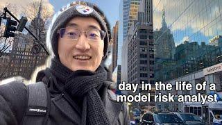 WORK DAY IN THE LIFE OF A MODEL RISK ANALYST in New York City