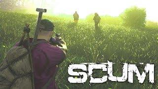 NEW SURVIVAL GAME \\ SCUM LAUNCH DAY \\ NOOB HUNTING