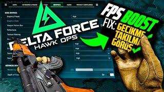 Delta Force: Hawk Ops En İyi Performans Fps ve Oyun Ayarları !!