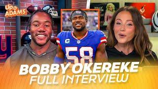 Giants Bobby Okereke on Being a Leader, Signing Brian Burns, Daniels Jones as QB, & Entrepreneurship