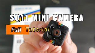 SQ11 MINI CAMERA 1080P Full HD CCTV SPY CAM | TAGALOG | TUTORIAL