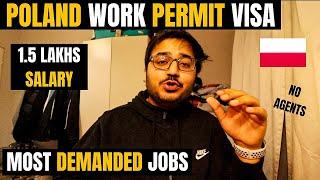 FREE POLAND WORK PERMIT IN 2024| Most Demand Jobs in Poland| Poland Work Permit Visa Without Agent