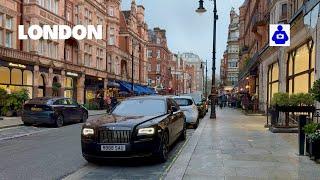 MAYFAIR the richest Neighbourhood in London  Mayfair walking tour | Wealthy lifestyles [4K HDR]