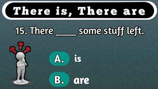 There is, There are grammar quiz. English mixed grammar quiz or test #ladla_education