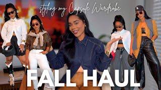 Fall Capsule Wardrobe|Styling 10 Fall Outfits ft My Elevated Fall Capsule Wardrobe From Urban Revivo