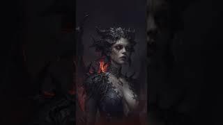 The process of creating Lilith (Diablo 4) with AI Art