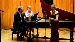 Elisa Sutherland sings Dopo notte from Ariodante in the Handel Aria Competition.