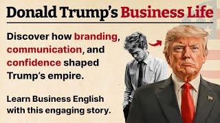 Donald Trump's Business Life | Learn Business English Through Story | English Listening Practice 