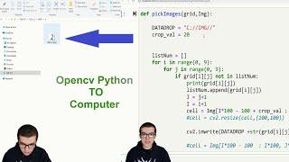 How to save images in your computer with Opencv python || Sudoku project