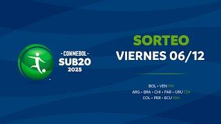 SORTEO | CONMEBOL SUB20 2025