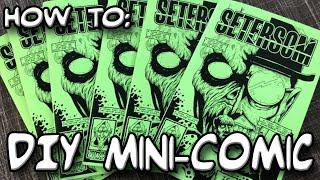 How to make a DIY mini comic