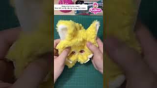 Hướng dẫn may Doll 20cm chân dài #diy #doll #handmade #plush #tutorial #plushies #huongdan #sewing