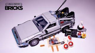 Lego Creator Expert 10300 Back to the Future Time Machine Speed Build