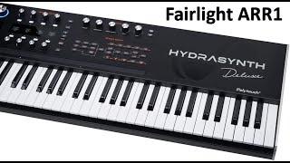 Fairlight ARR1 sample recreated on the ASM HydraSynth Deluxe